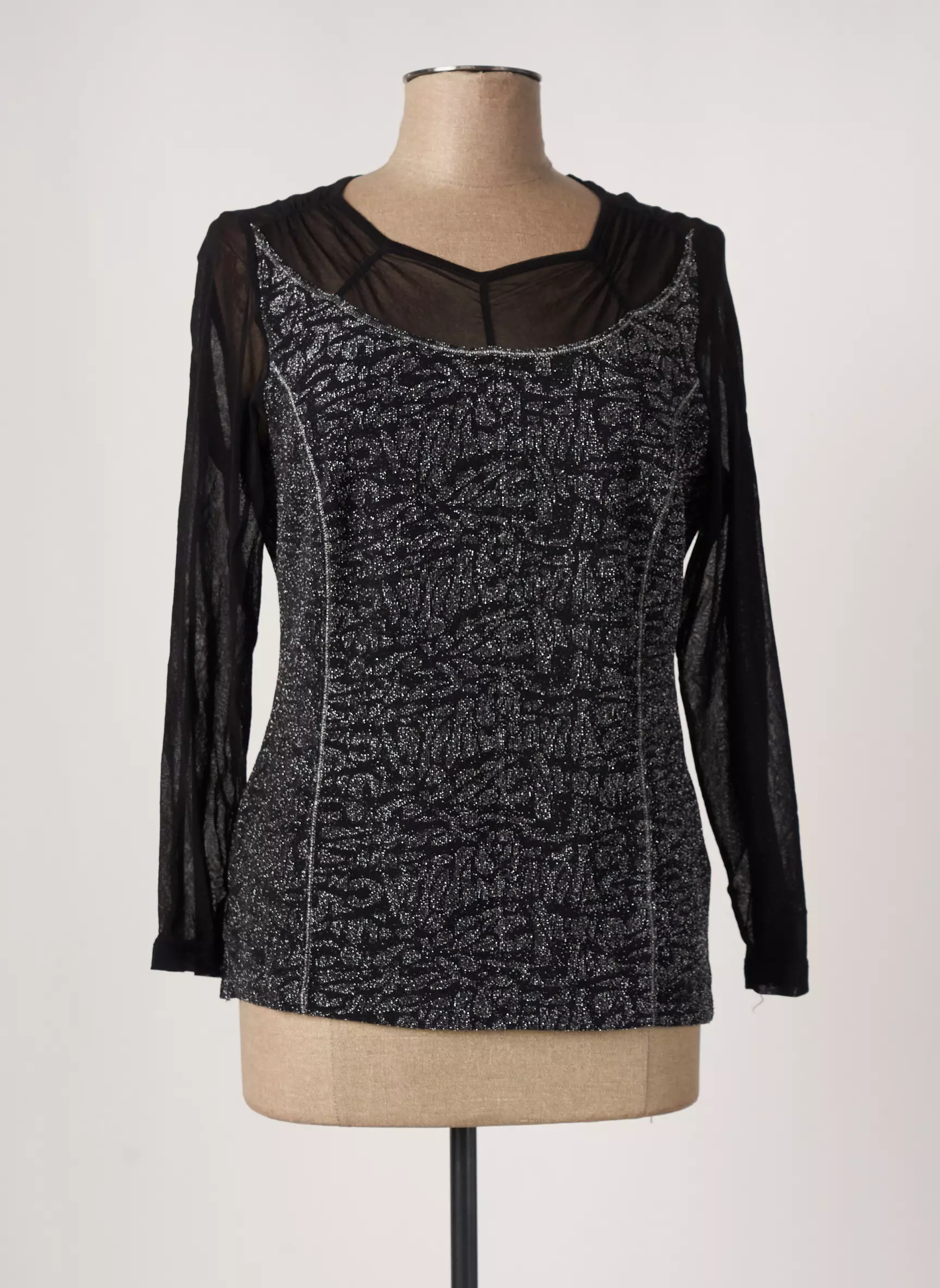 France Rivoire Tops Femme couleur noir