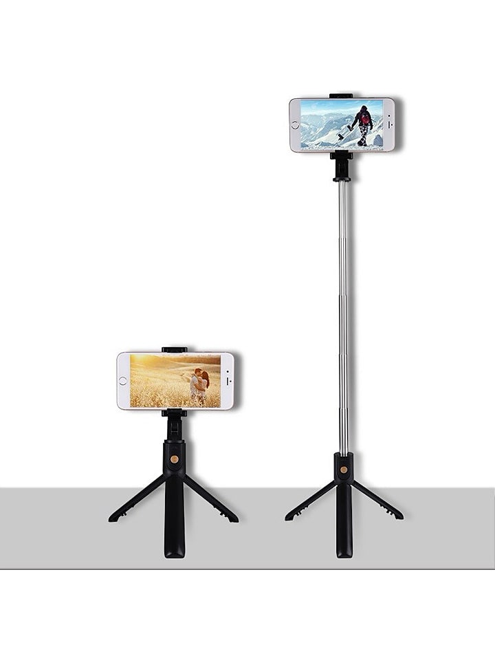SWEET ACCESS Bluetooth-Mini-Selfiestick in Schwarz günstig kaufen onesize