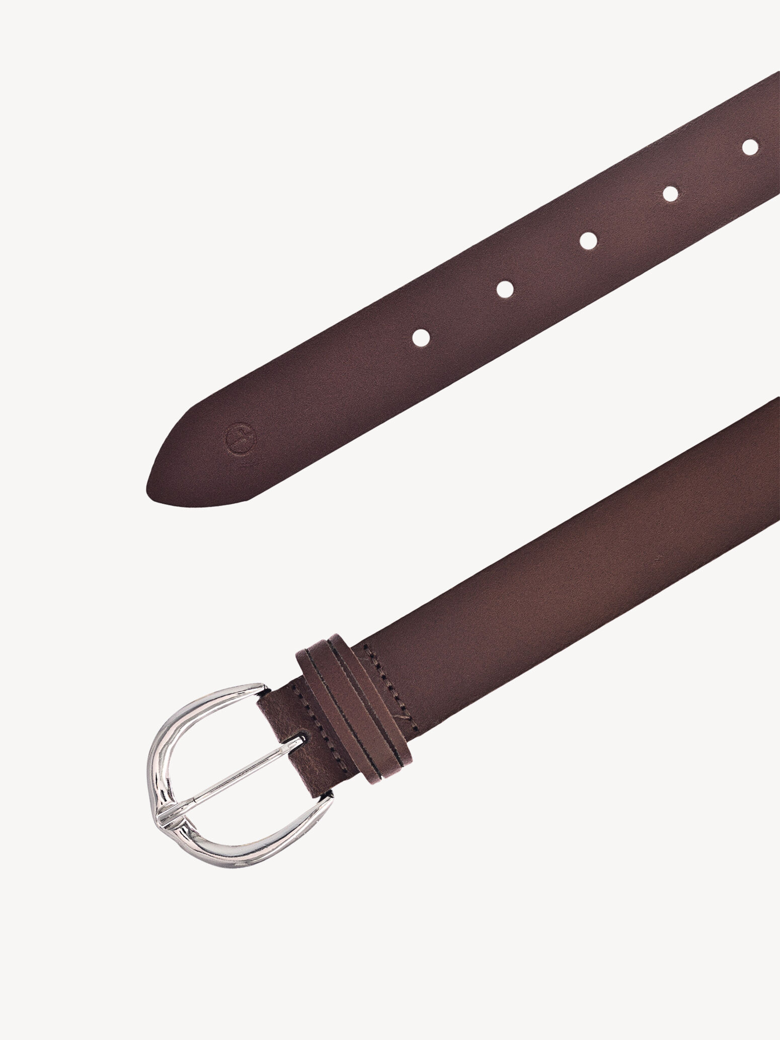 Ceinture en cuir - marron