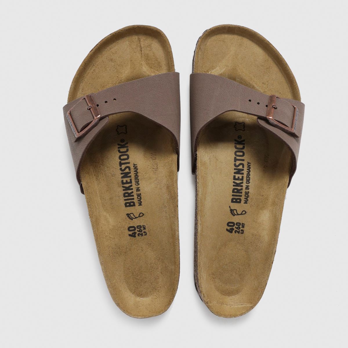 BIRKENSTOCK madrid szandálok barna színben