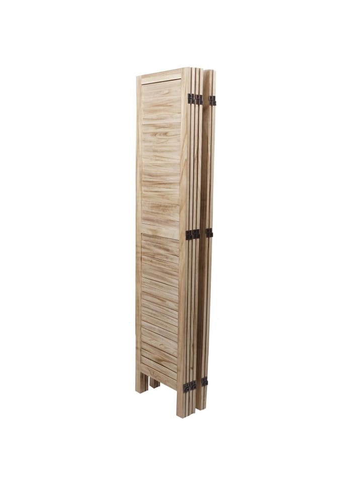 MCW Paravent G30 im Shabby-Look, Hellbraun günstig kaufen onesize