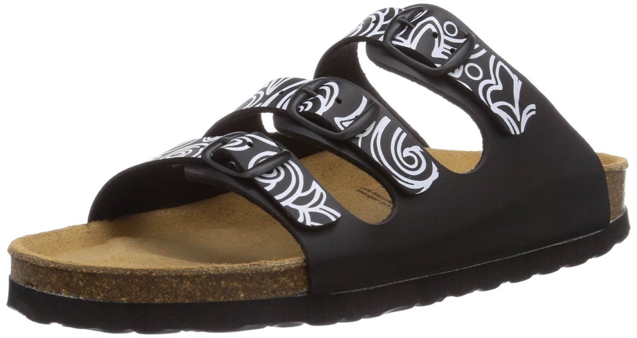 LICO Komfort Sandalen schwarz