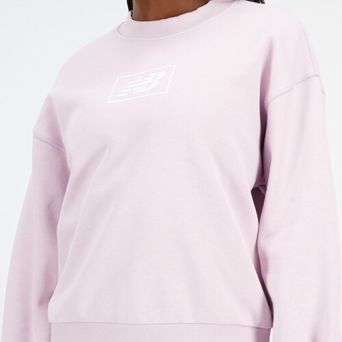 DAMEN KAPUZENSWEAT ESSENTIALS AMERICANA BRUSHED BACK FLEECE CREW