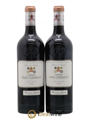 Château Pape Clément Cru Classé de Graves  2019 - Lot de 2 Bouteilles
