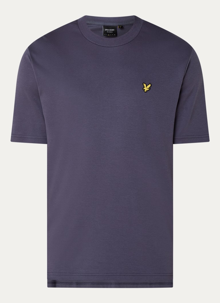 Tricou Lyle & Scott Interlock cu logo brodat