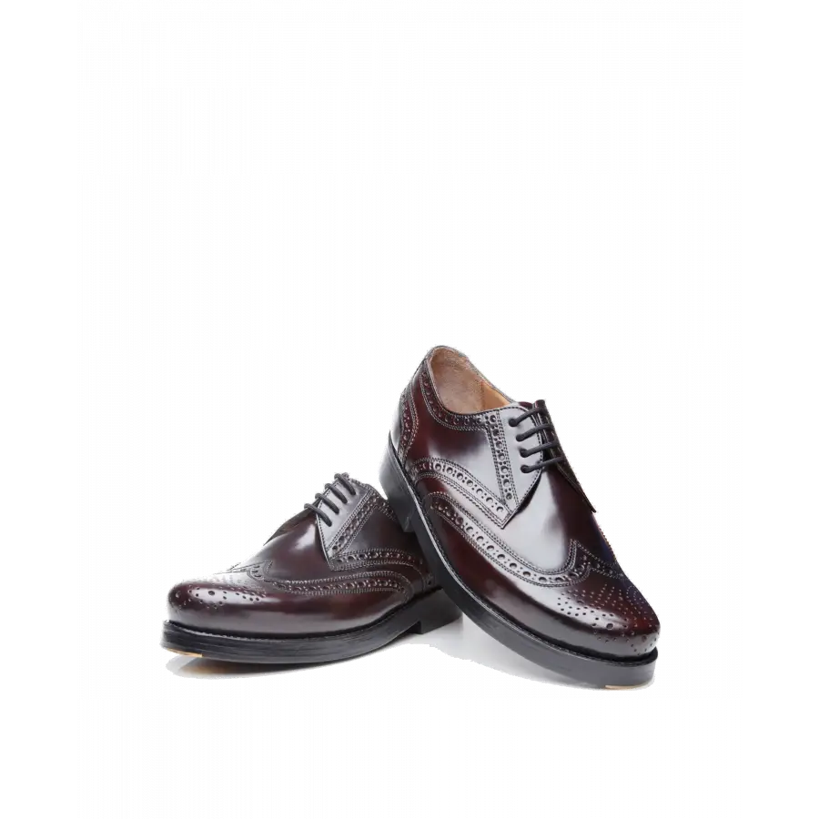 Heinrich Dinkelacker - Businessschuhe Derby RIO FULL-BROGUE C Cordovan - rot