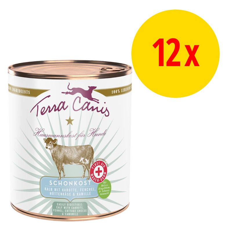 Sparpaket Terra Canis First Aid Schonkost 12 x 800 g