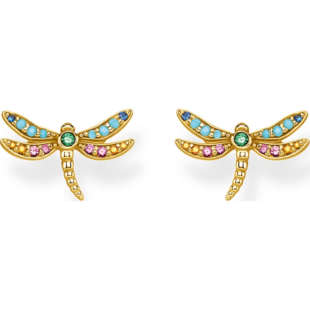 Thomas Sabo Boucles d'oreilles à fermoir à poussette 925 Argent Boucles d'oreilles