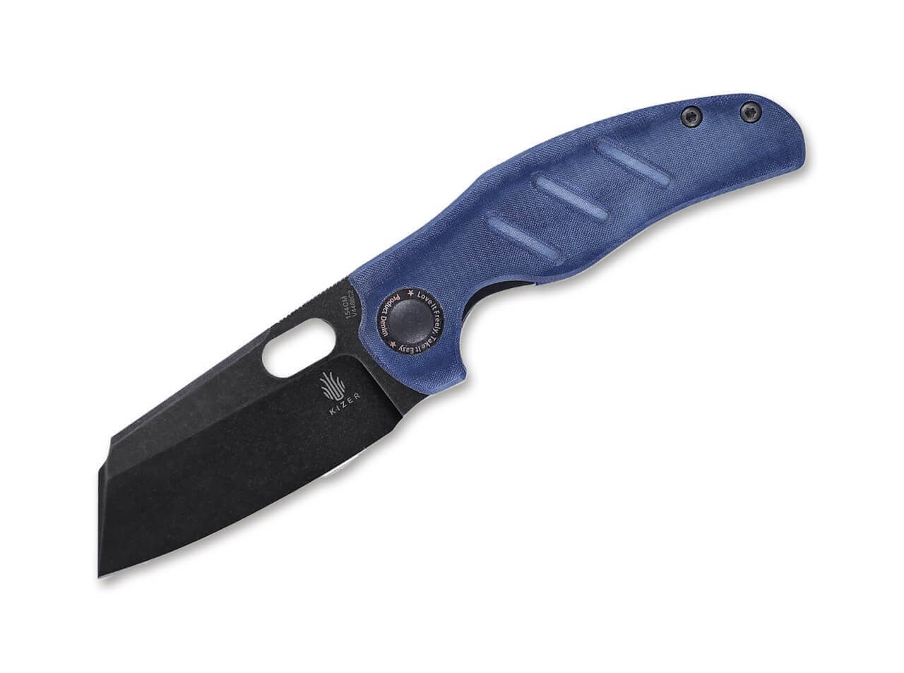 Full Size Sheepdog C01C Blue Denim Micarta