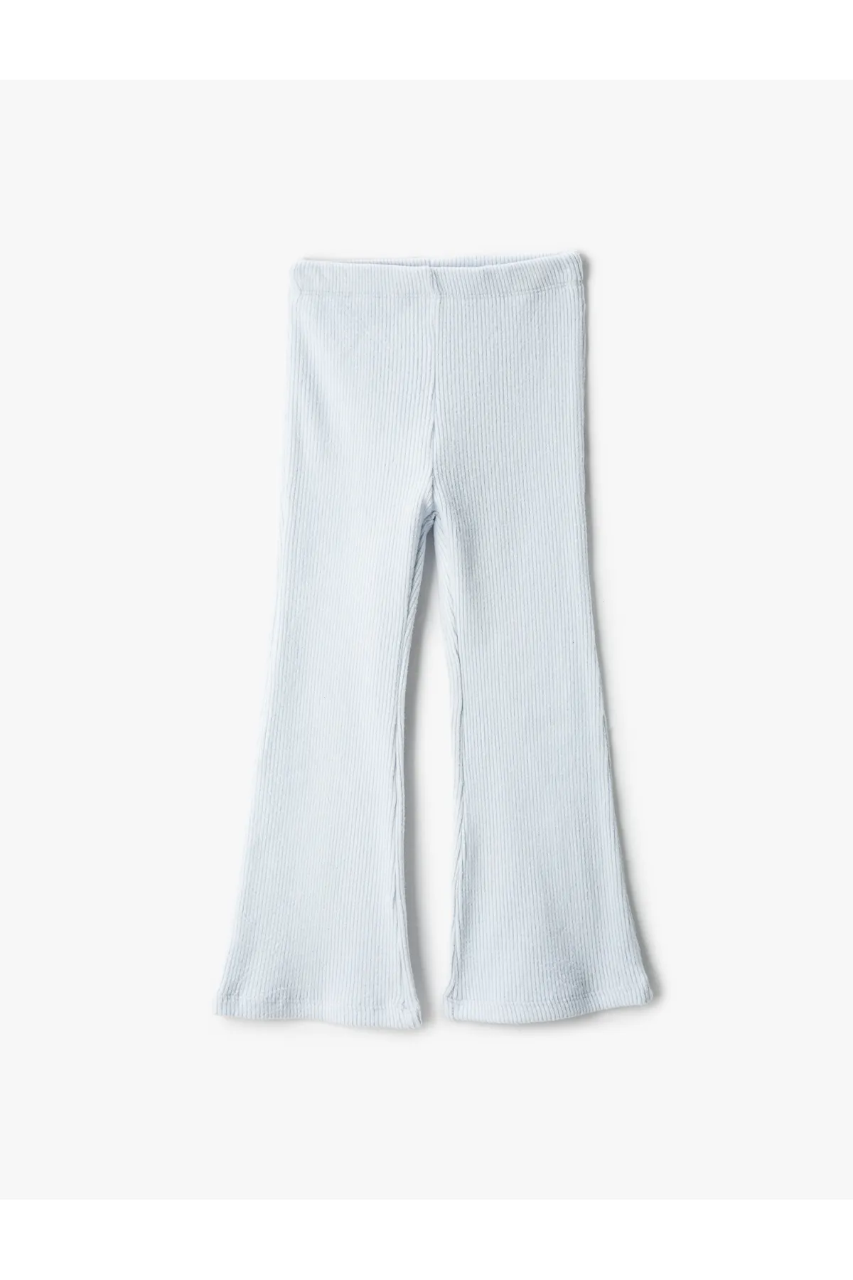 Koton  Basic-Leggings mit spanischem Bein, elastischem Bund und Rippstrickbündchen