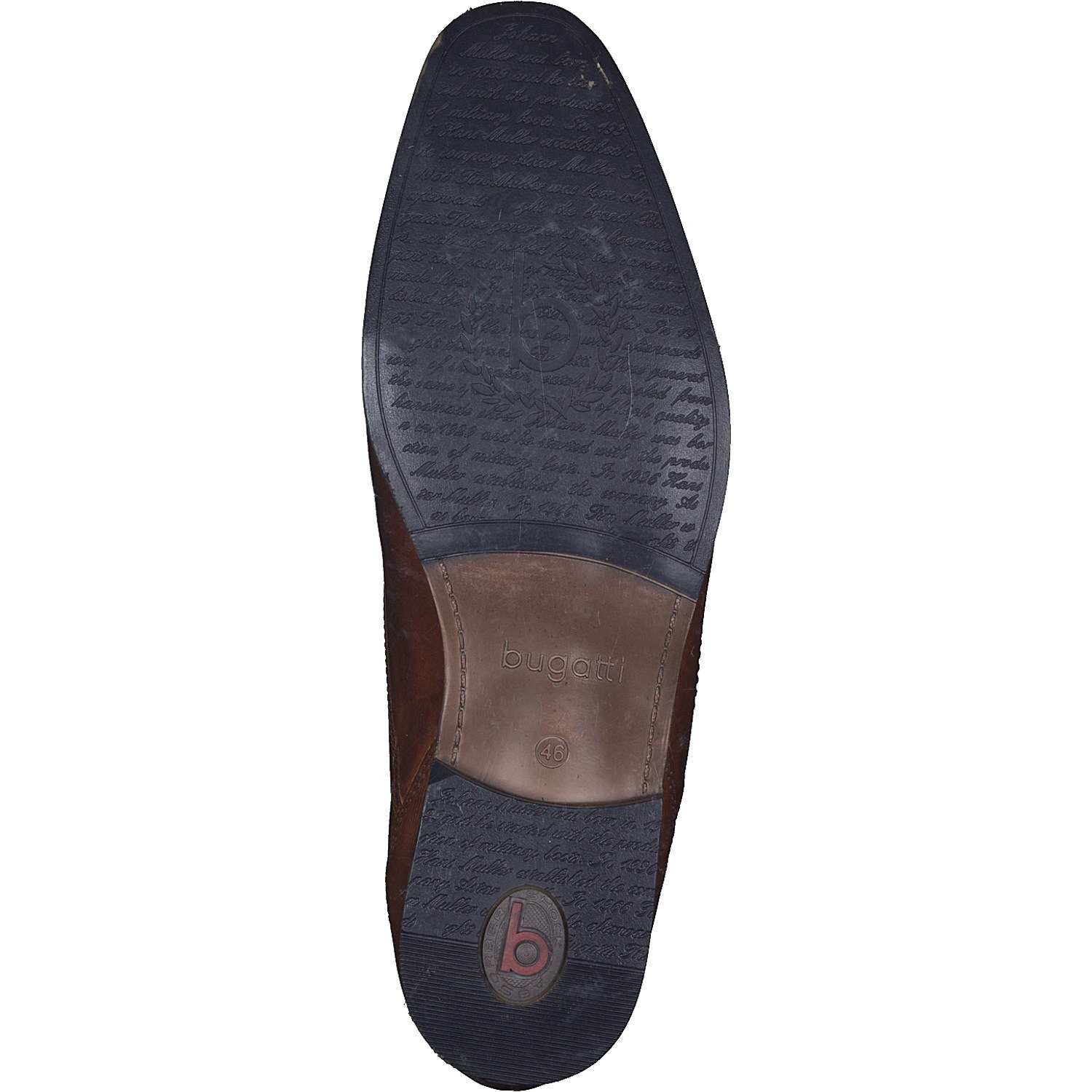 Bugatti Mattia 10112, Klassische Halbschuhe, Herren, COGNAC