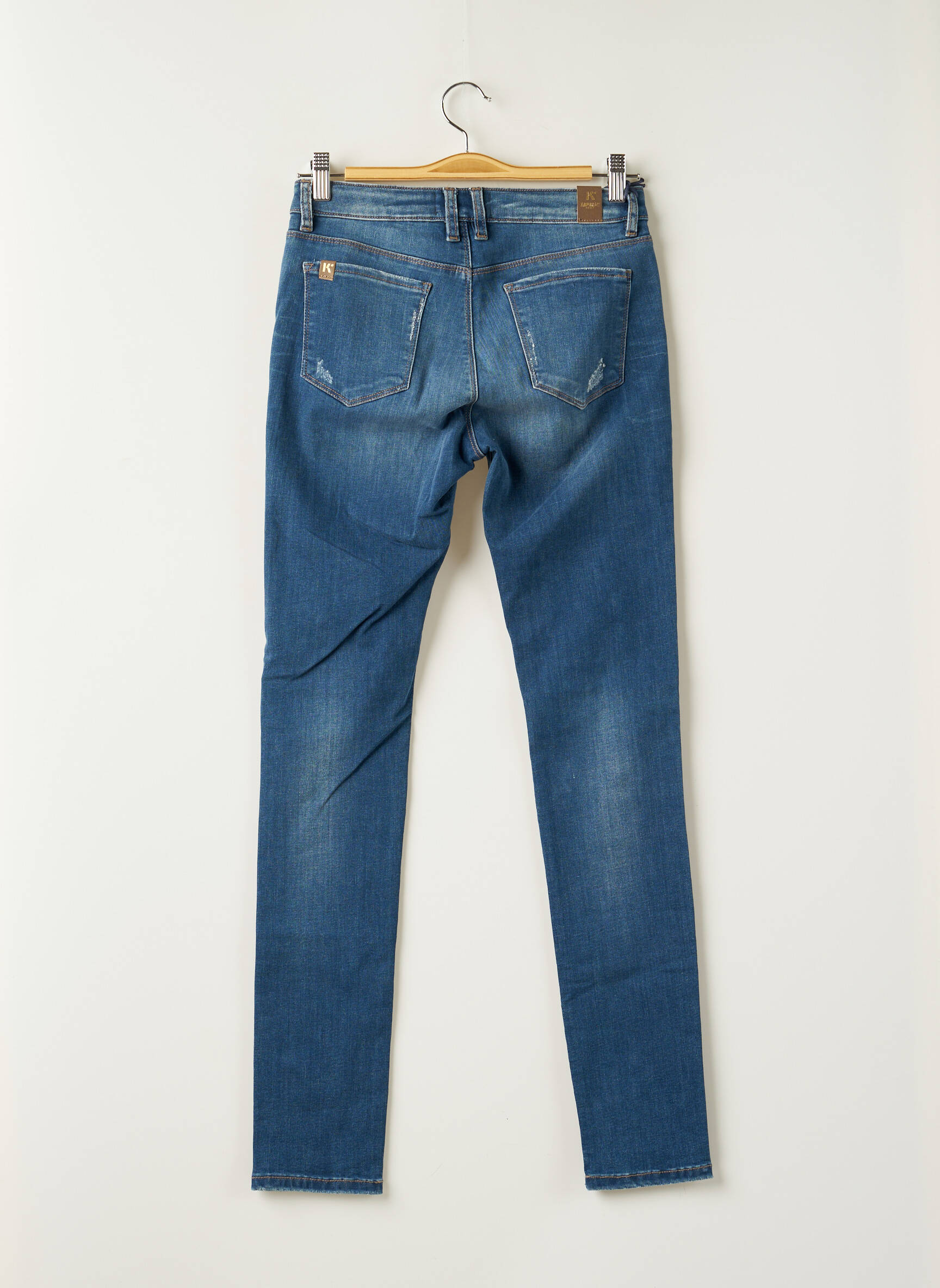 Kaporal Jeans Skinny Fille couleur bleu