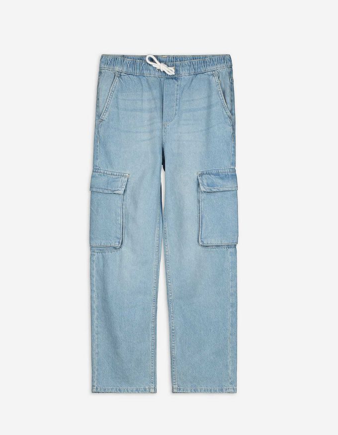 Cargohose - Denim