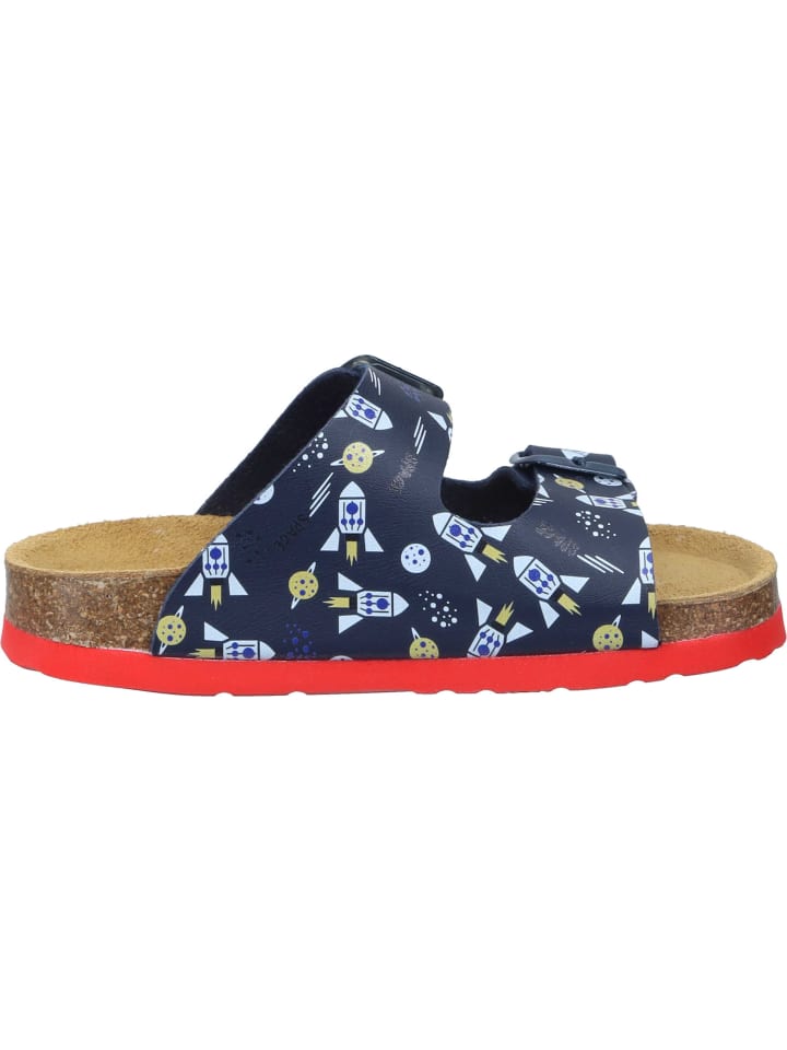Dr. BRINKMANN Klassische Pantoletten in blau günstig kaufen