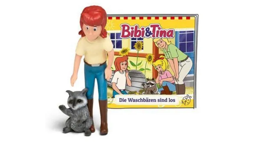 tonies - Hörfigur für die Toniebox: Bibi & Tina: Die Waschbären sind los