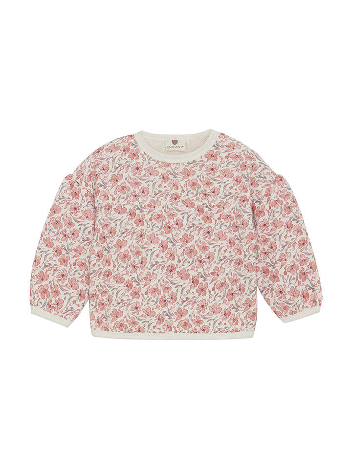 enfant Sweatshirt in Creme/ Rosa günstig kaufen