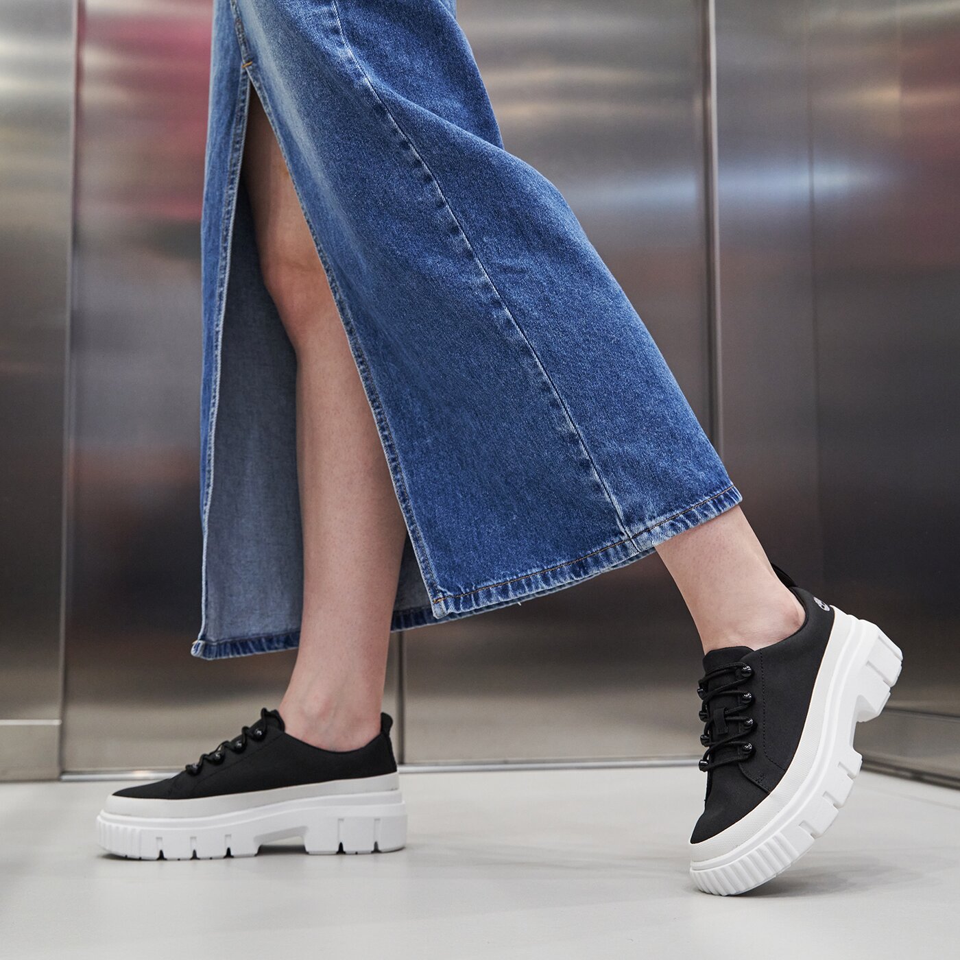 TIMBERLAND GREYFIELD FABRIC OX Schwarz