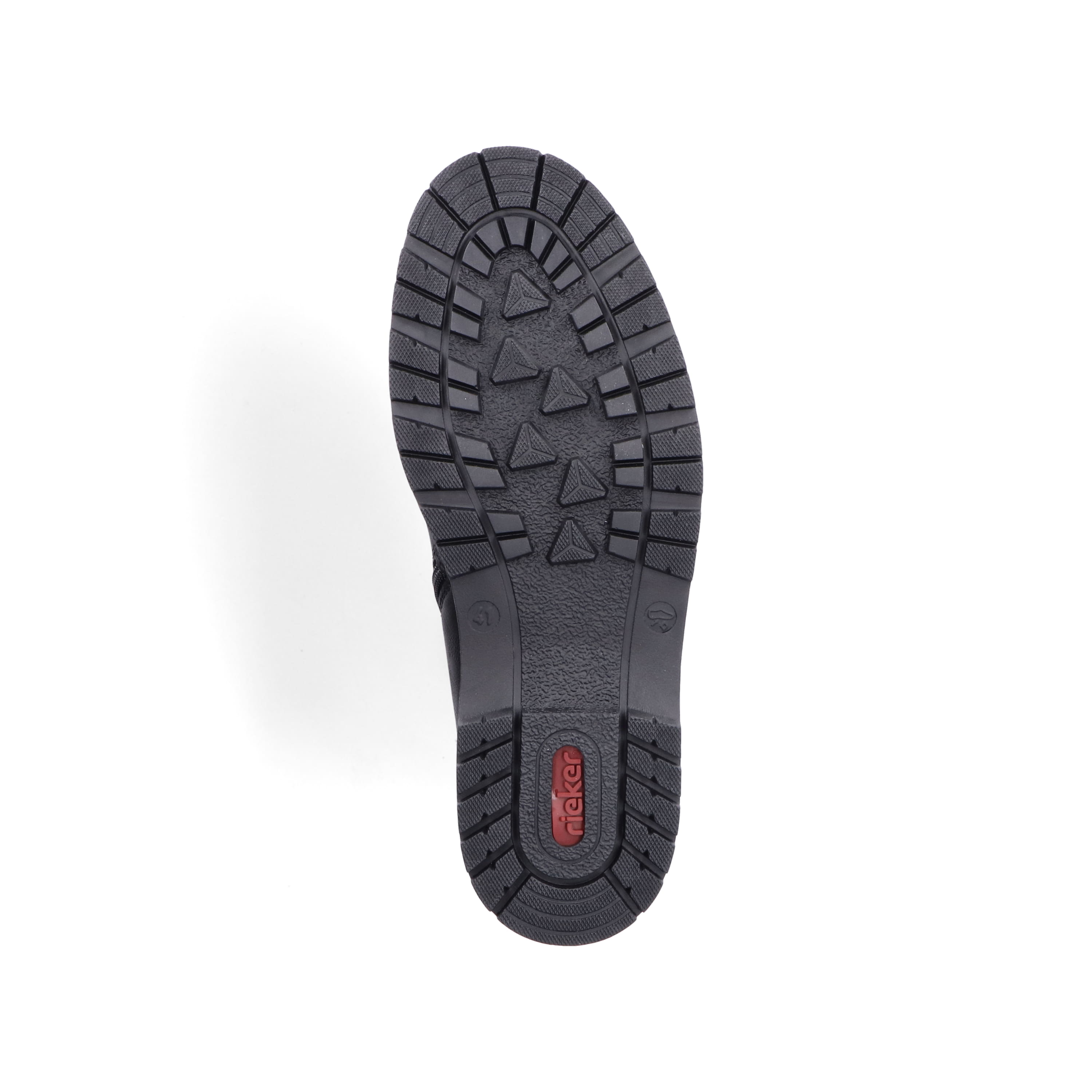 Rieker Herren Schnürstiefel nachtschwarz