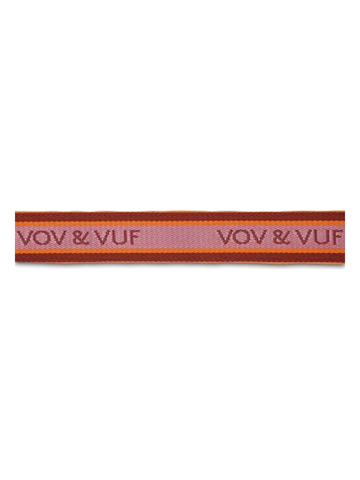 VOV & VUF Hundehalsband in Orange/ Rot günstig kaufen onesize