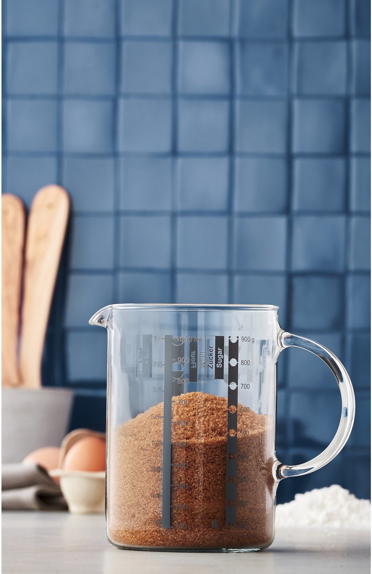 WMF Messbecher Gourmet, Glas, Kleinstmengen genau ablesbar