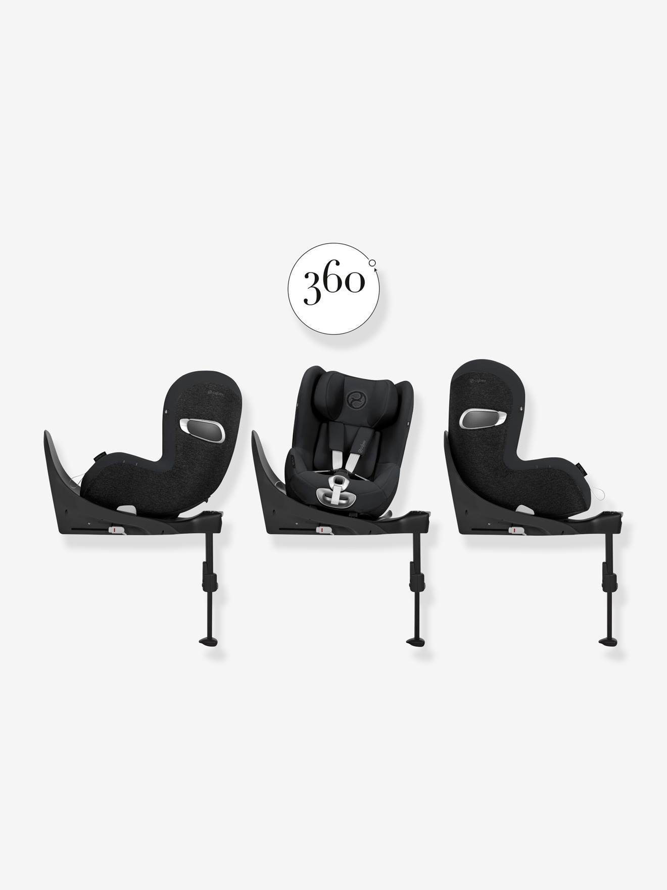 Siège-auto CYBEX Platinum Sirona Z2 i-Size 45 à 105 cm, équivalence groupe 0+/1 gris (soho grey)