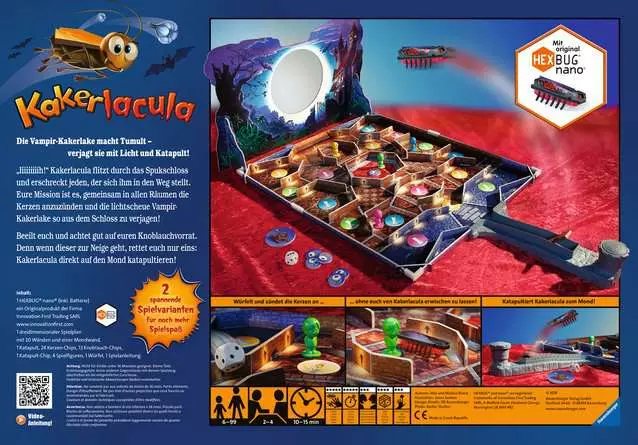 Kakerlacula - Kinderspiel ab 6 Jahren
