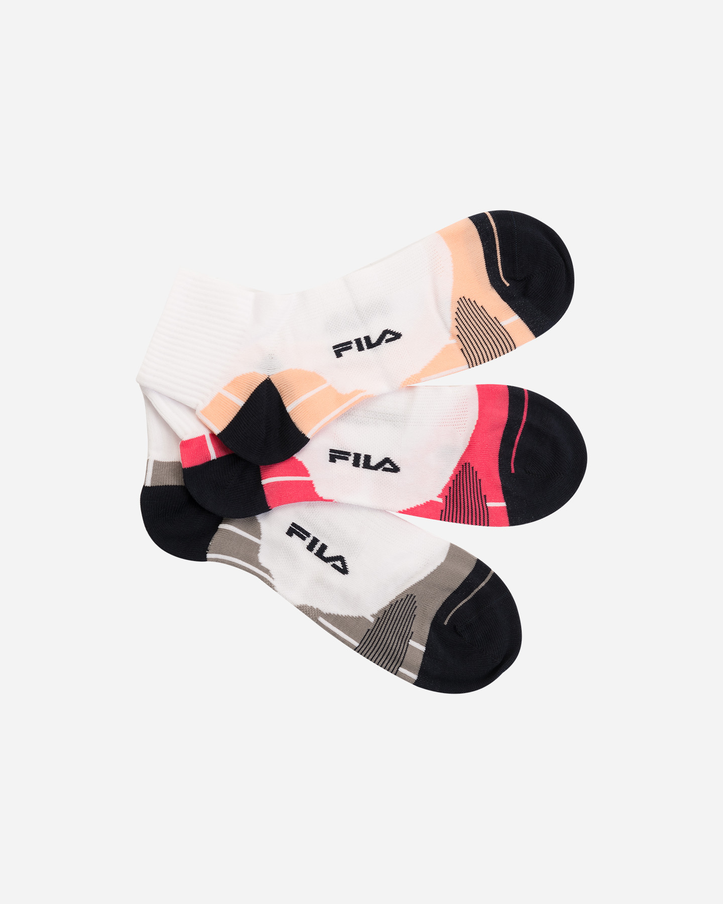 Calze Fila Set Da 3 Quarter Multisport W F1615-239