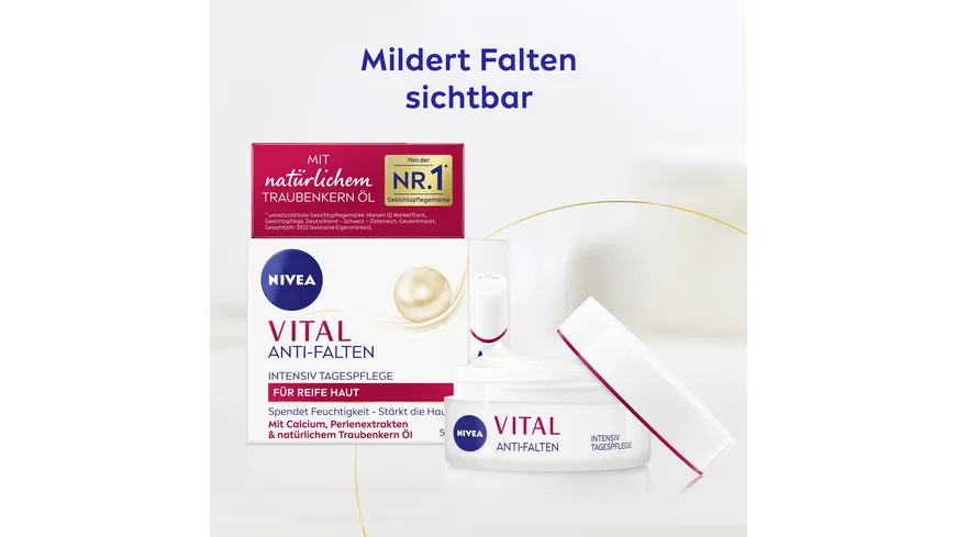 NIVEA VITAL Anti-Falten Intensiv Tagespflege für Reife Haut 50 ml