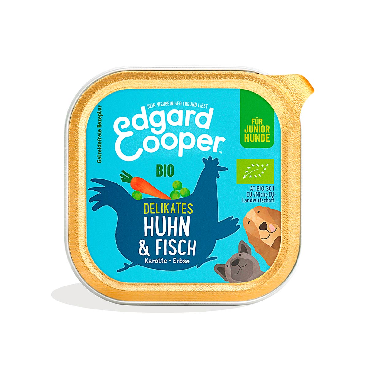 Edgard & Cooper Junior Bio Huhn & Bio Fisch kaufen bei ZooRoyal