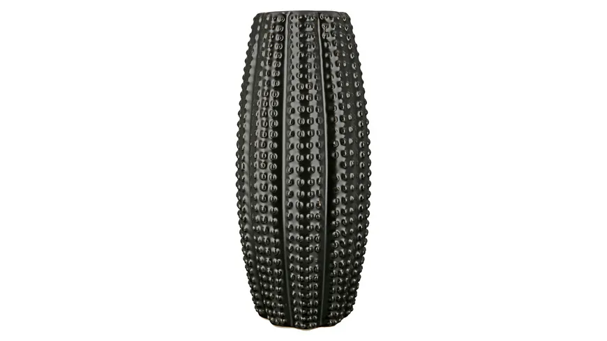 GILDE Keramik Vase Negro H=30cm