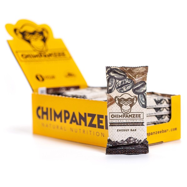 Chimpanzee - Energy Bar Vegan Chocolate Espresso - Energieriegel