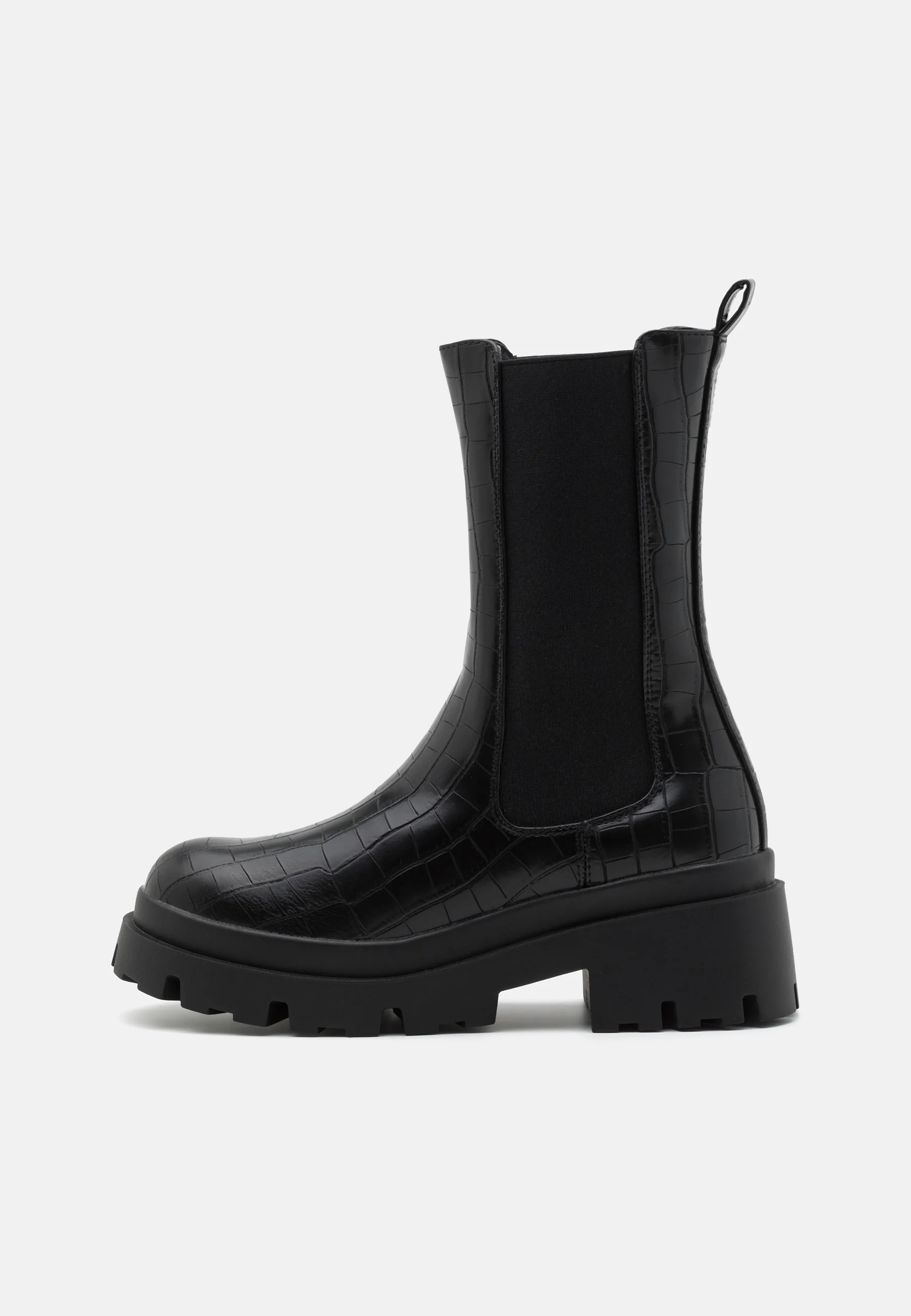 Botas de plataforma pares e impares