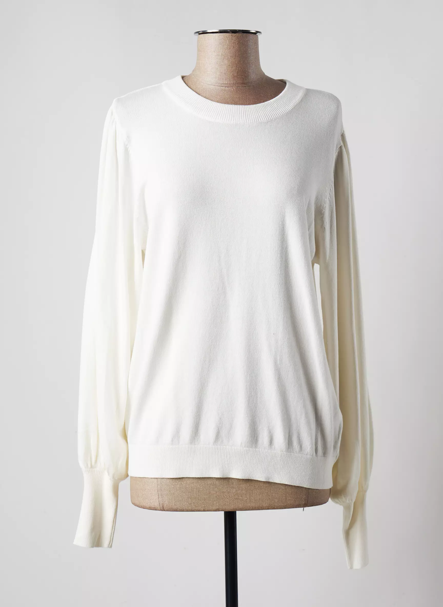 Kaffe Pulls Femme couleur blanc
