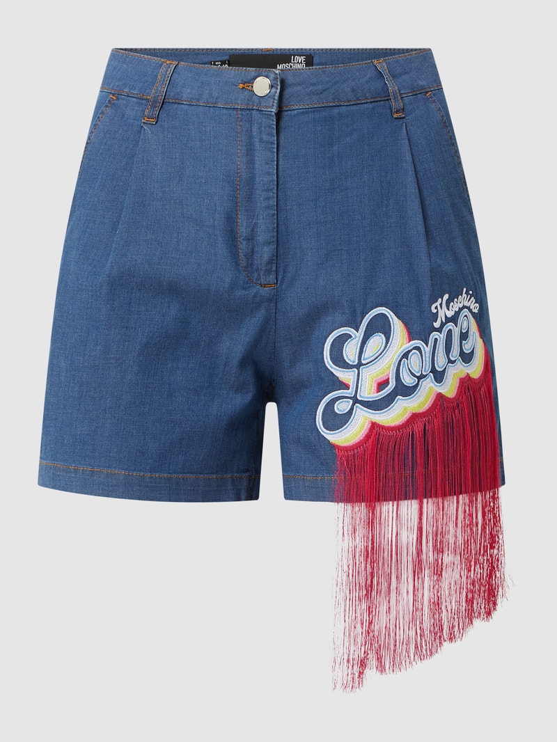Jeansshorts mit Stretch-Anteil in jeans