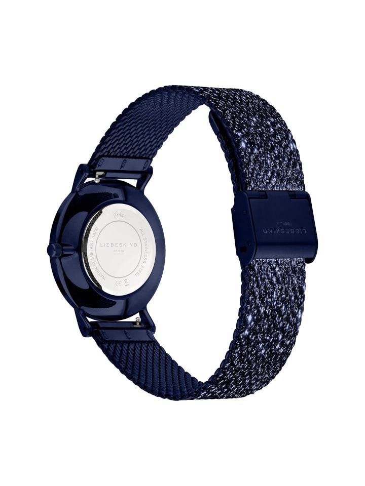 LIEBESKIND BERLIN Armbanduhr in blau günstig kaufen onesize