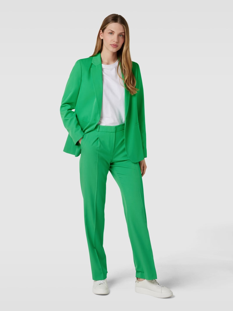 Blazer mit Reverskragen in apfelgrün