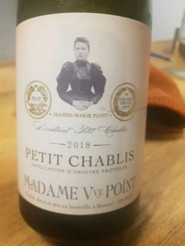 Madame Veuve PointPetit Chablis 2022