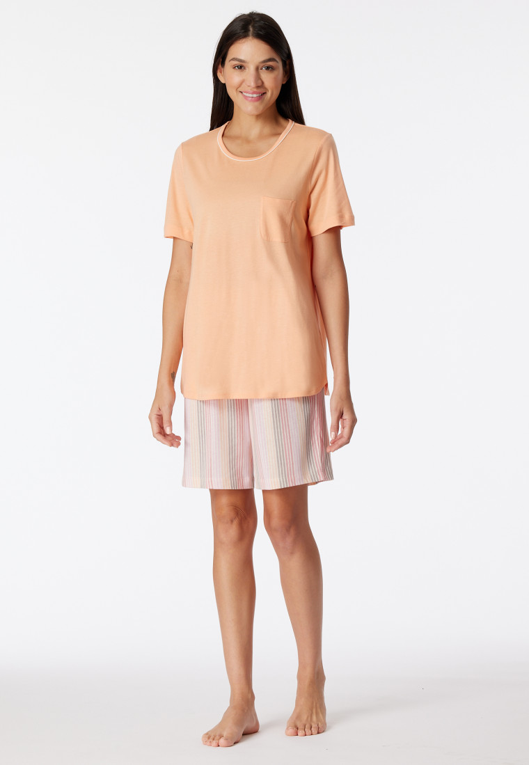 Schlafanzug kurz koralle - Comfort Nightwear