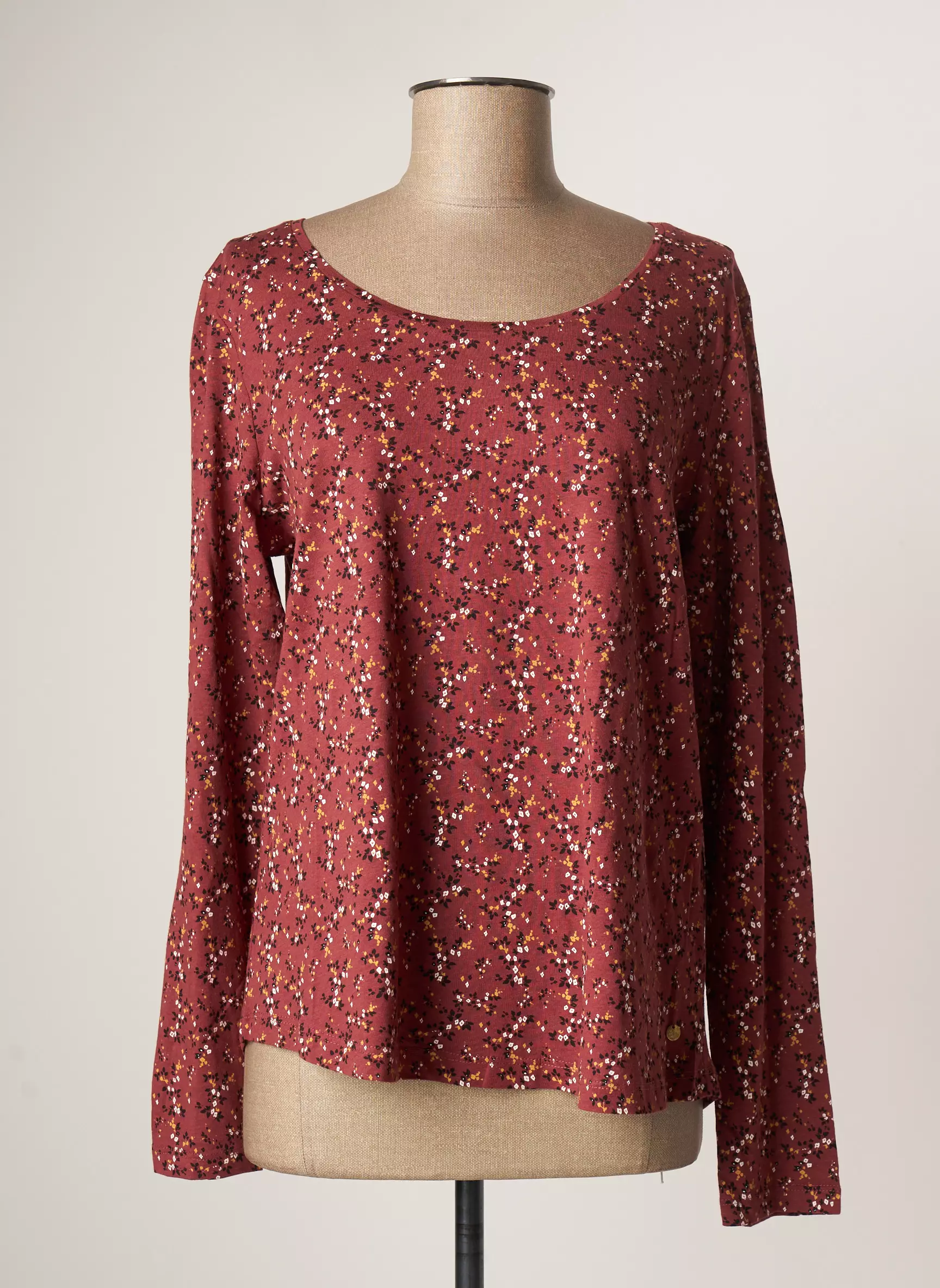 C Est Beau La Vie Tshirts Femme couleur marron
