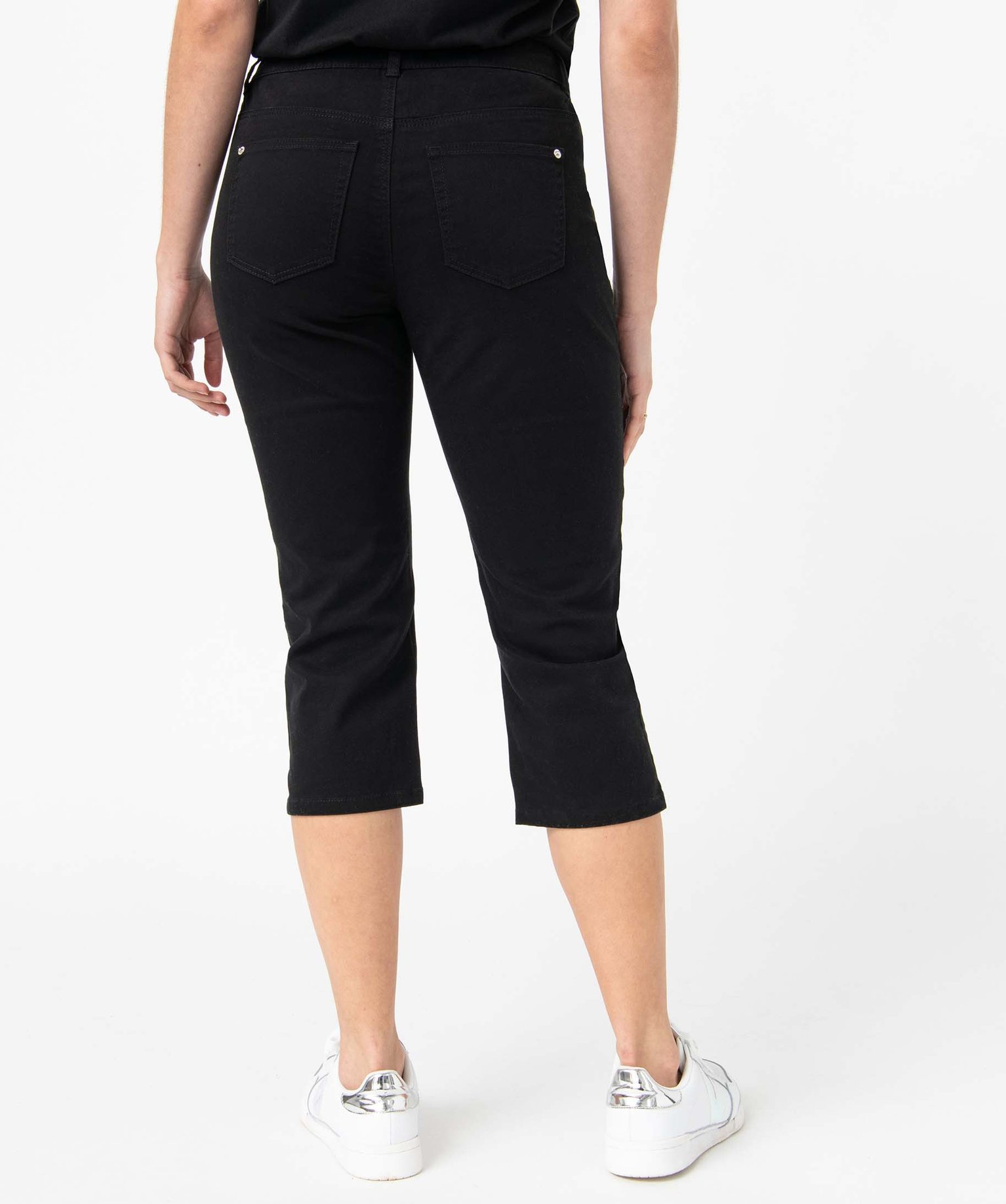 Pantacourt femme taille normale noir | GEMO