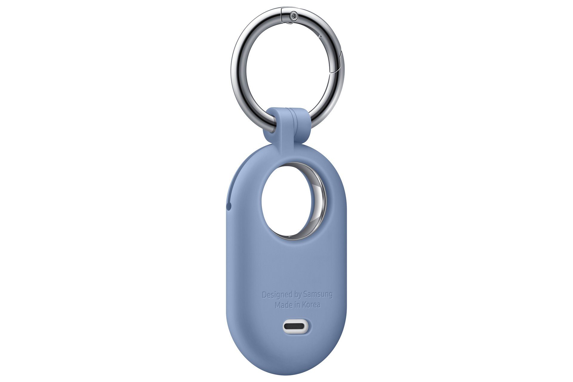Samsung Schlüsselanhänger Silicone Case für Samsung Galaxy SmartTag2, Schutzhülle aus Silikon mit Karabiner Ring