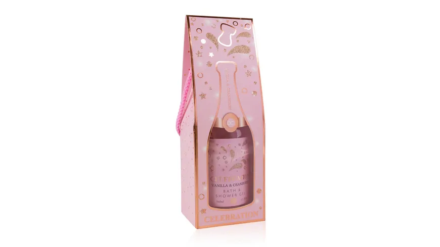 Accentra Celebration in Champagnerflaschenoptik Geschenkpackung 360 ml