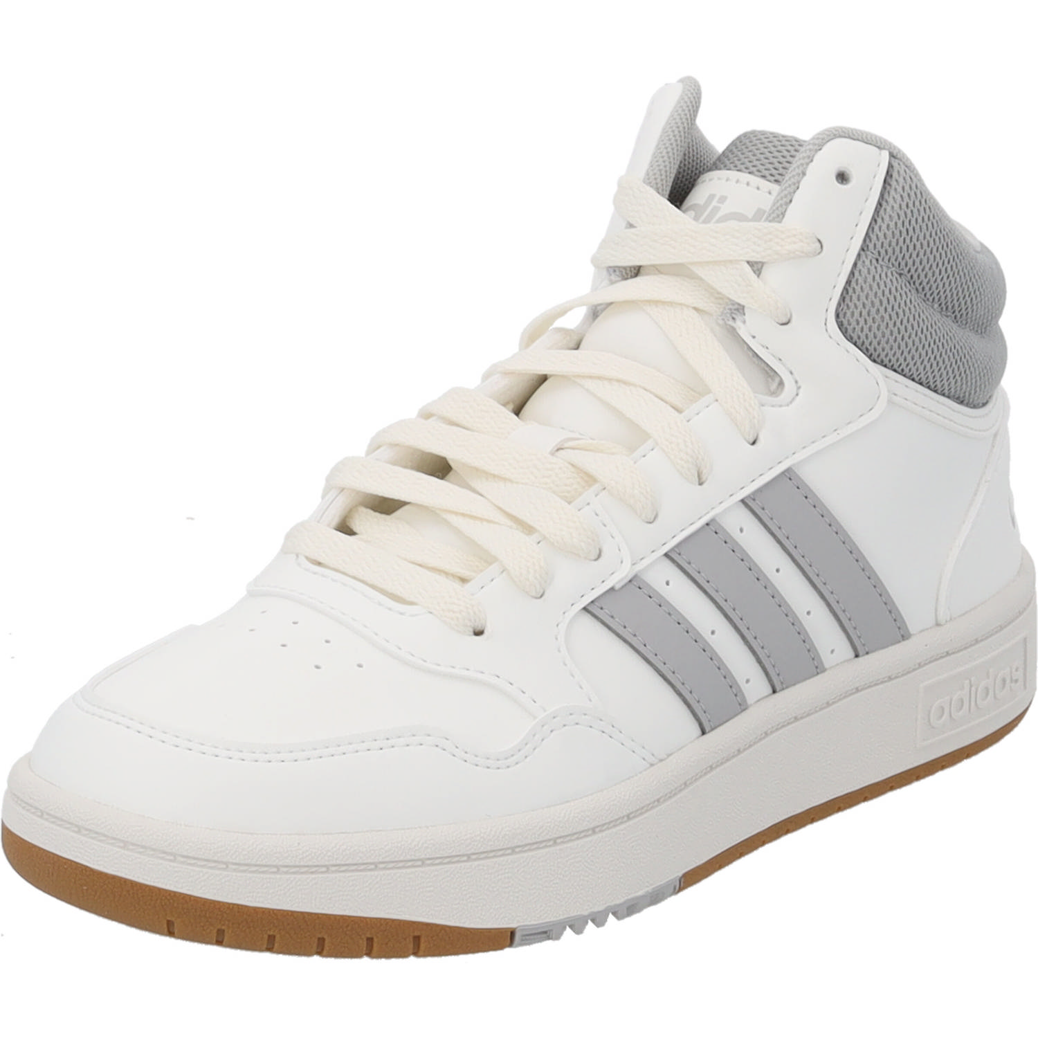 Adidas Hoops 3.0 MID W, Sneakers High, Damen, white/grey/gum4