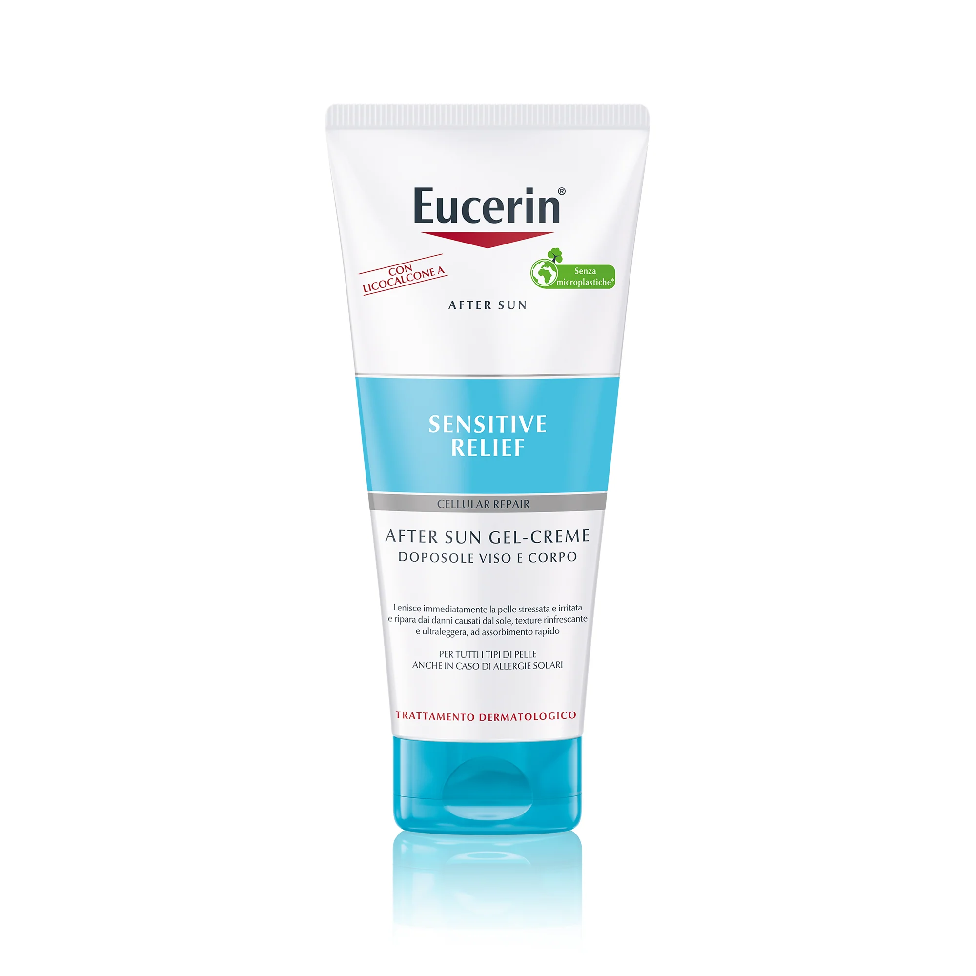 Solbeskyttelse Sensitiv Lindring After Sun Gel-Creme - After Sun Body Gel, After Sun Body Cream, After Sun Ansigtscreme