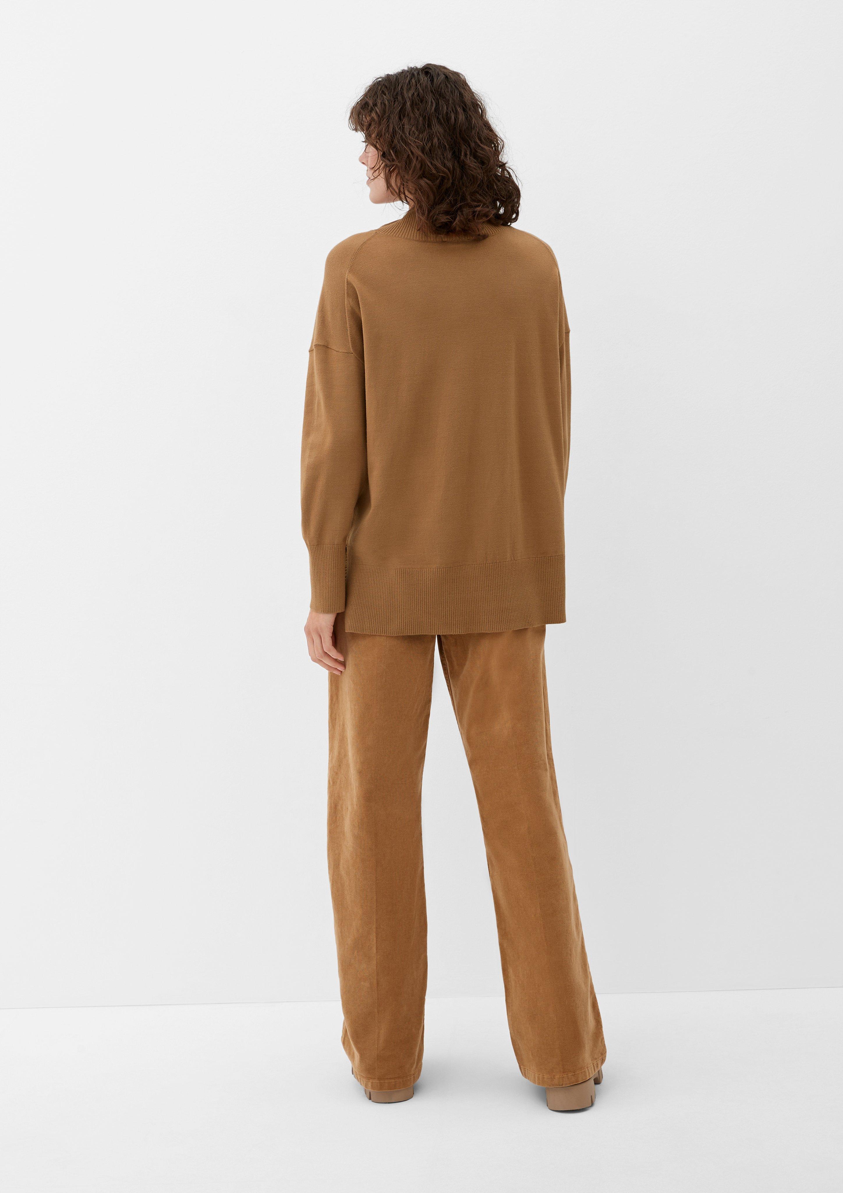 Rollkragenpullover aus Viskosemix  2125704-8469