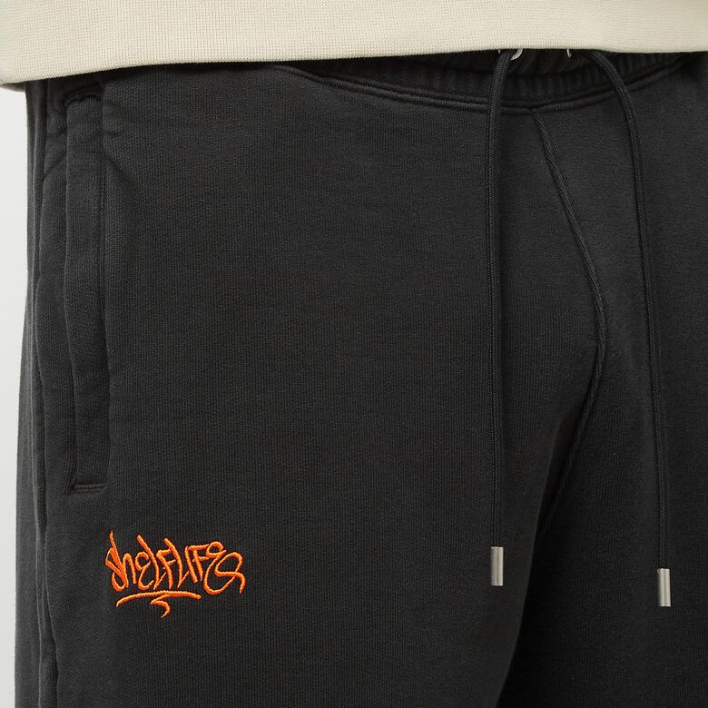 JORDAN x Shelflife Pants black/total orange