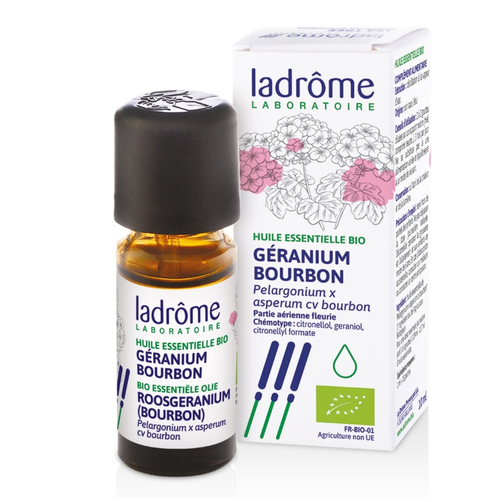 ladrome geranium bourbon HUILE ESSENTIELLE
