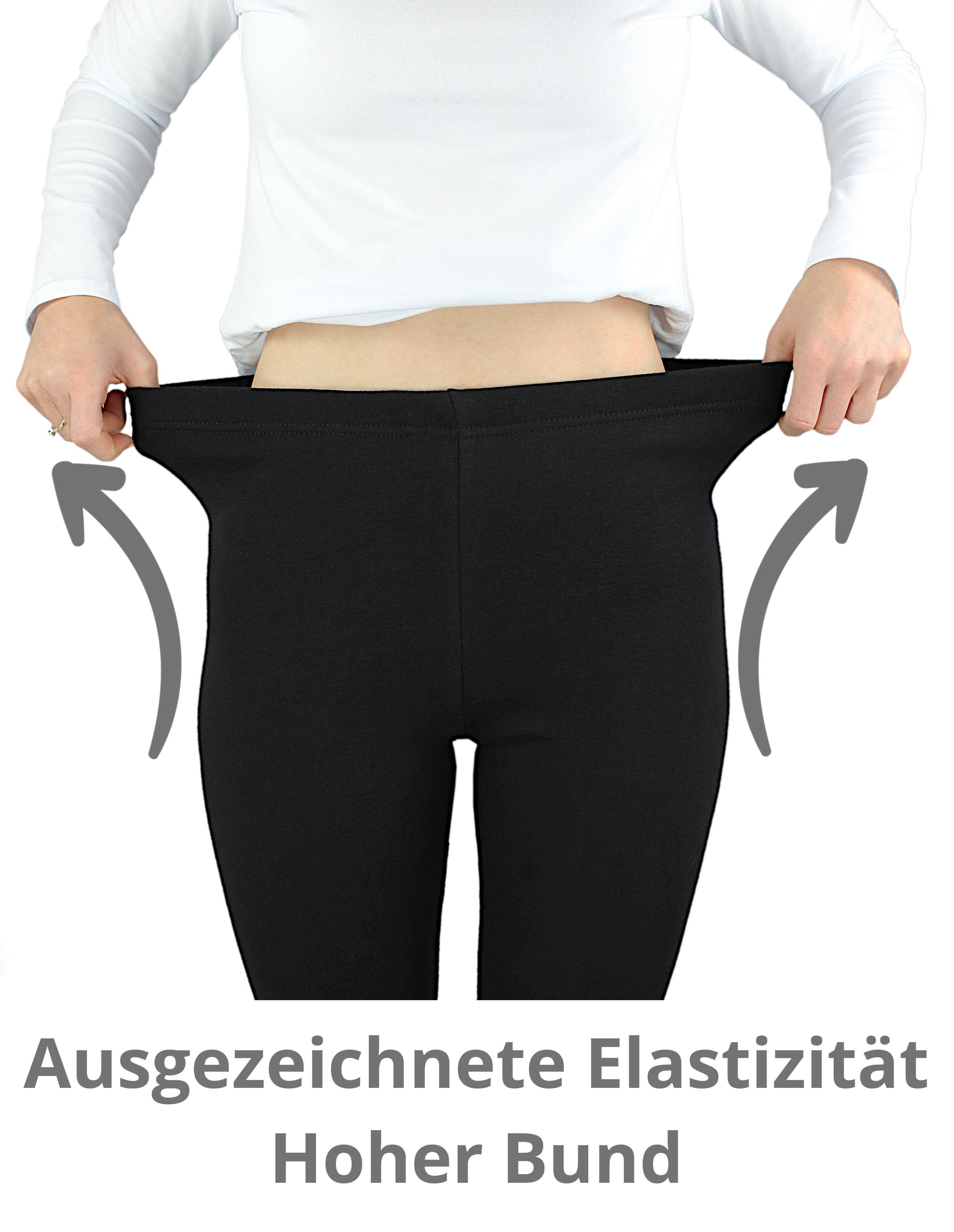 TupTam Thermoleggings Mädchen Leggings 2er PACK WinterleggingsThermo Gefüttert Fleece