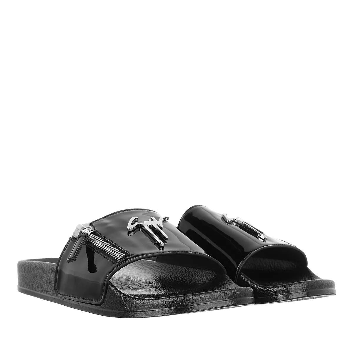 GIUSEPPE ZANOTTI Pantoletten schwarz Slide