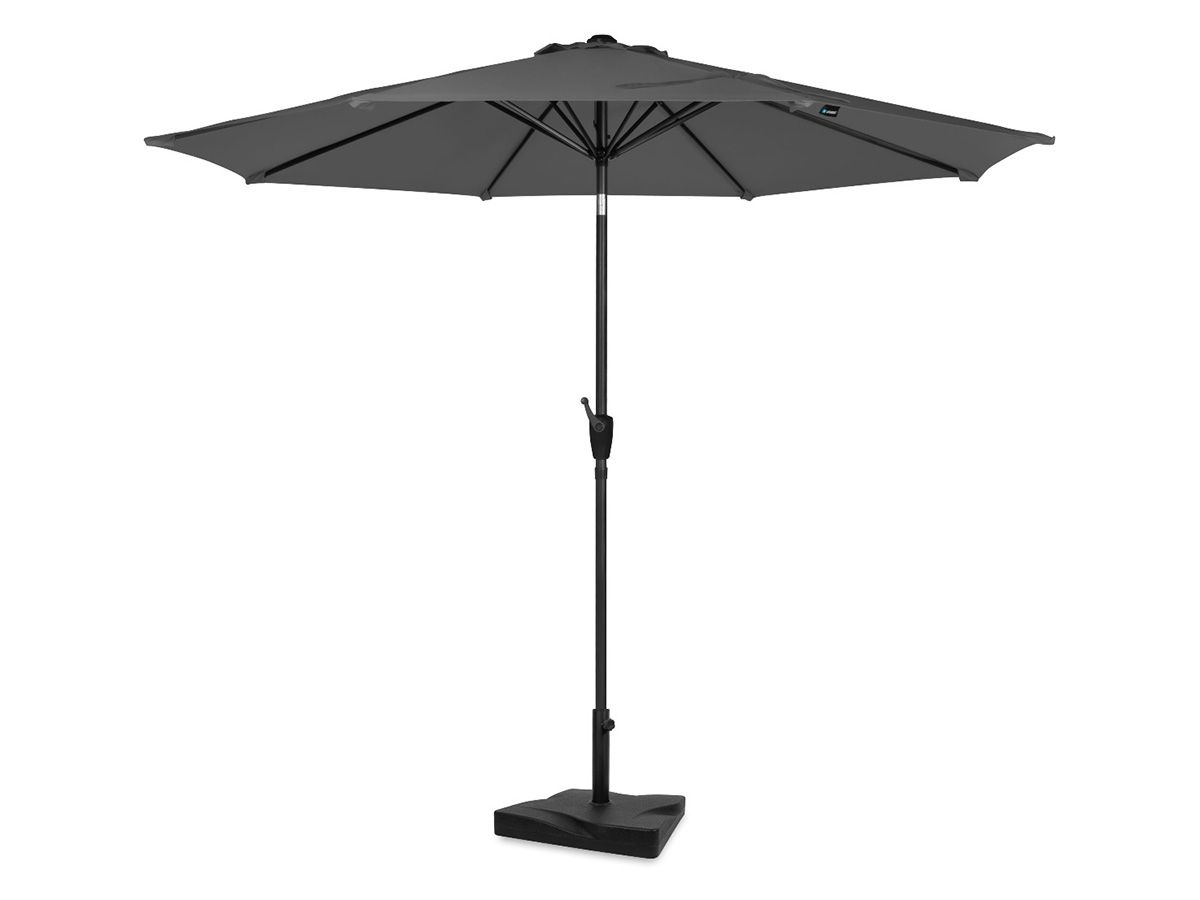 VONROC Premium Recanati Ø300 cm Sonnenschirm mit Fuß